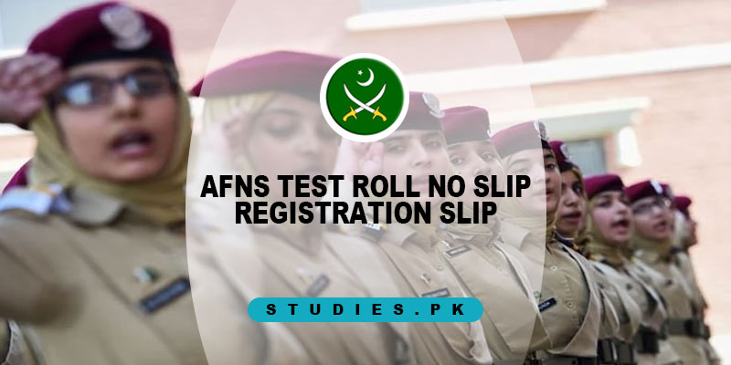 AFNS-Test-Roll-No-Slip-Registration-Slip-PDF-Download