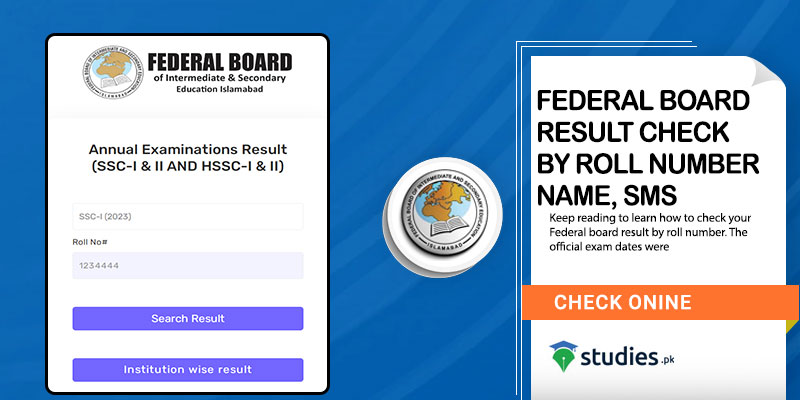 Federal-Board-Result-Check-By-Roll-Number,-Name,-SMS