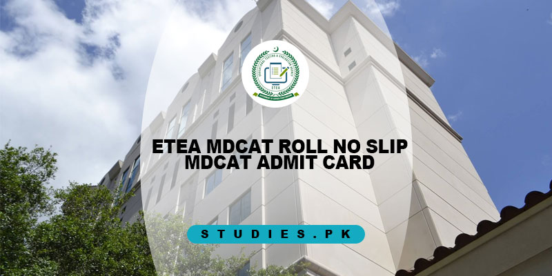 ETEA-MDCAT-Test-Roll-Number-Slip