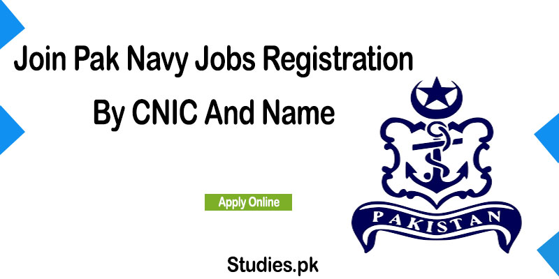 Join Pak Navy Jobs Registration