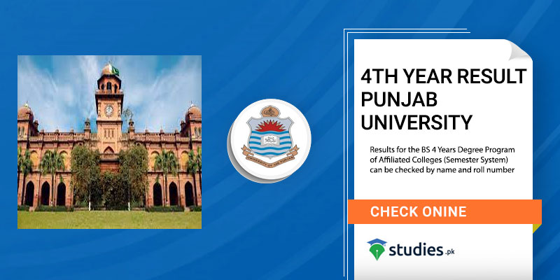 4th Year Result Punjab University