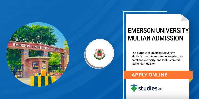 Emerson University Multan Admission Online Apply, Fee