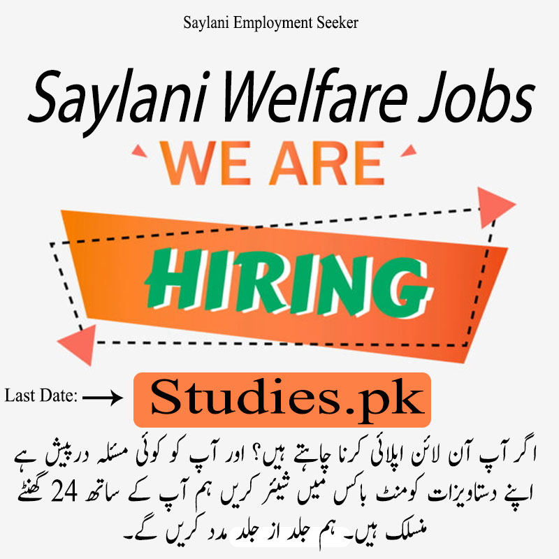 Saylani Employment Seeker