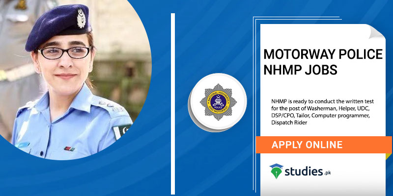 Motorway Police NHMP Jobs Online Apply Last Date